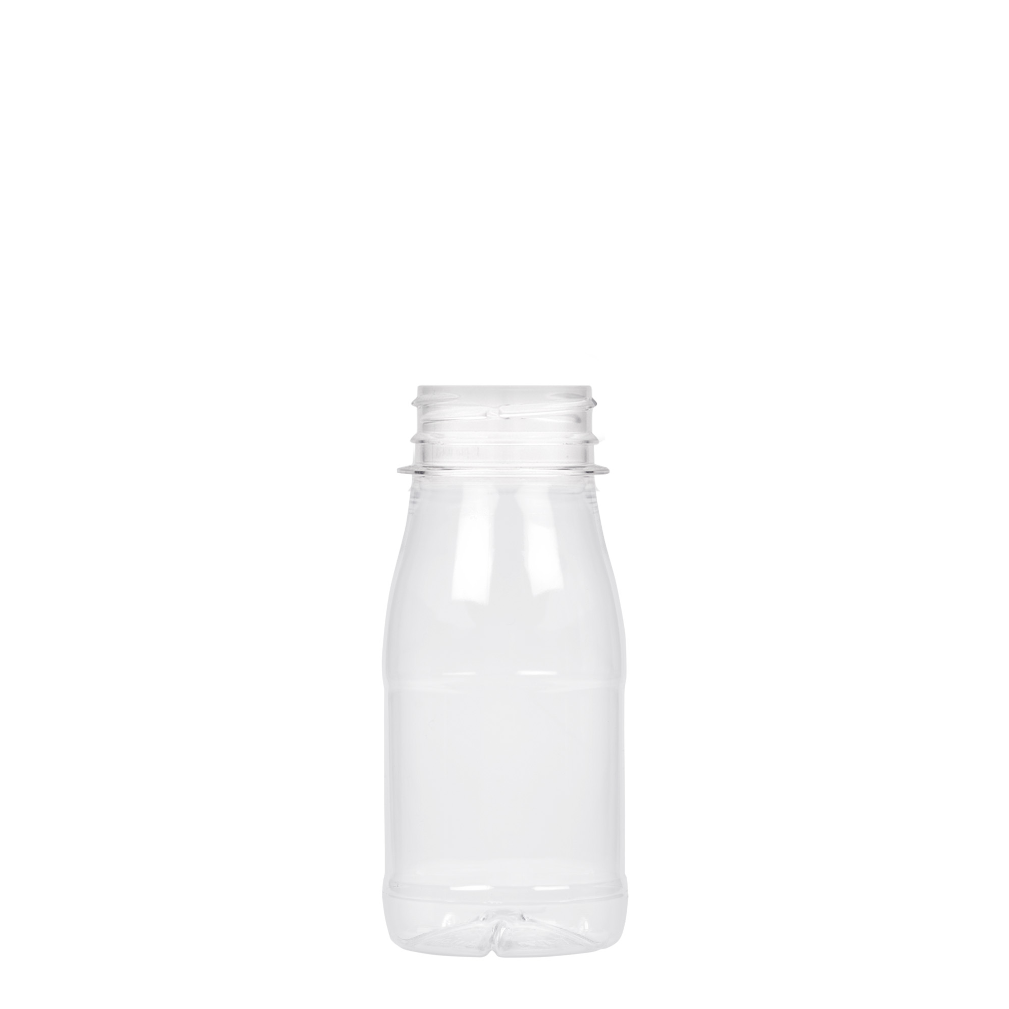 150 ml-es PET-palack 'Milk and Juice', műanyag, szájnyílás: 38 mm