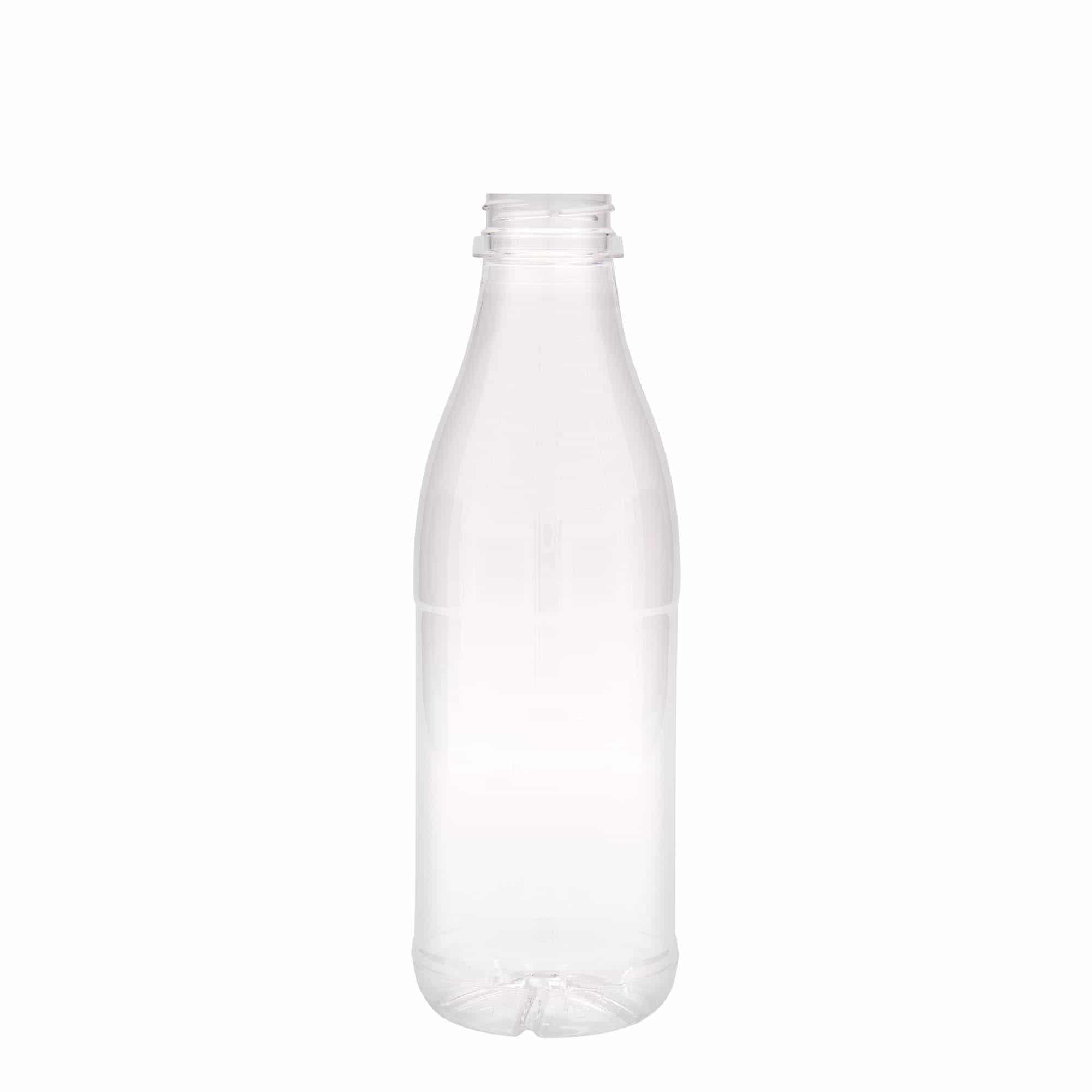 750 ml-es PET-palack 'Milk and Juice', műanyag, szájnyílás: 38 mm