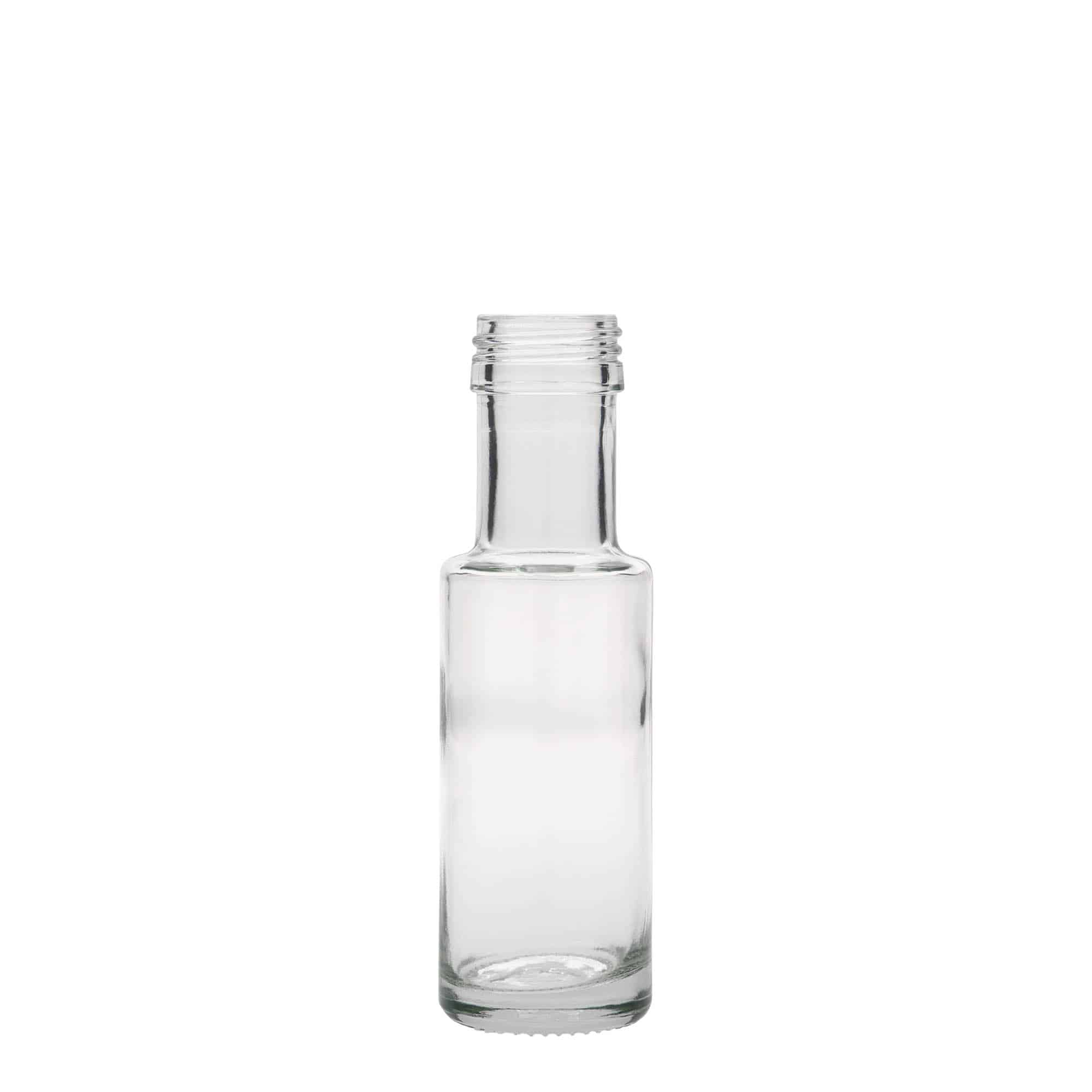 100 ml-es üvegpalack 'Dorica', szájnyílás: PP 31,5