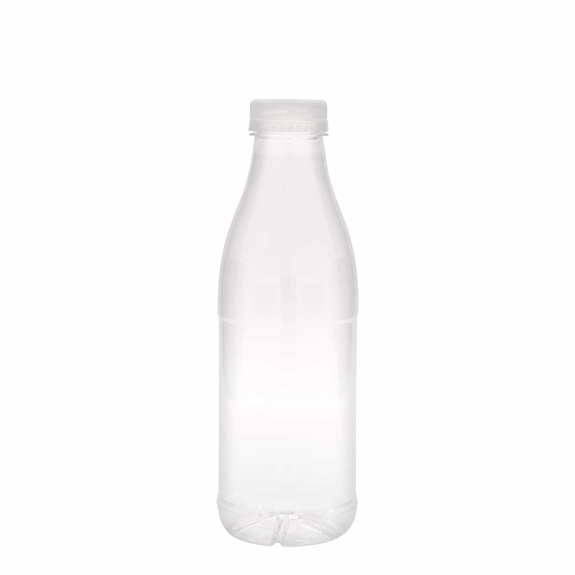 750 ml-es PET-palack 'Milk and Juice', műanyag, szájnyílás: 38 mm