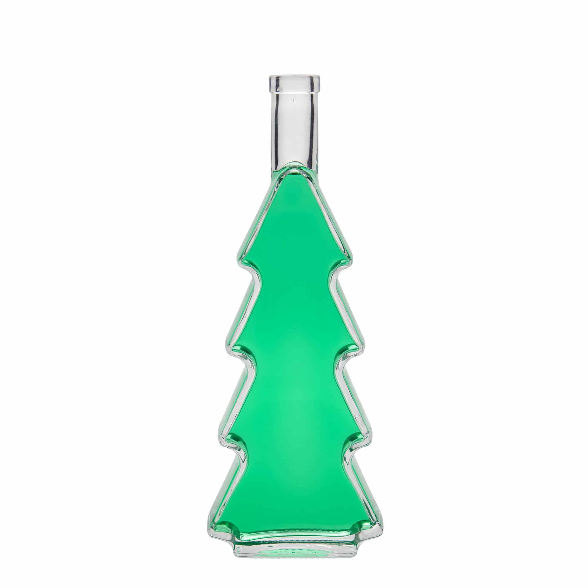 500 ml-es üvegpalack 'Tannenbaum', szájnyílás: parafadugó