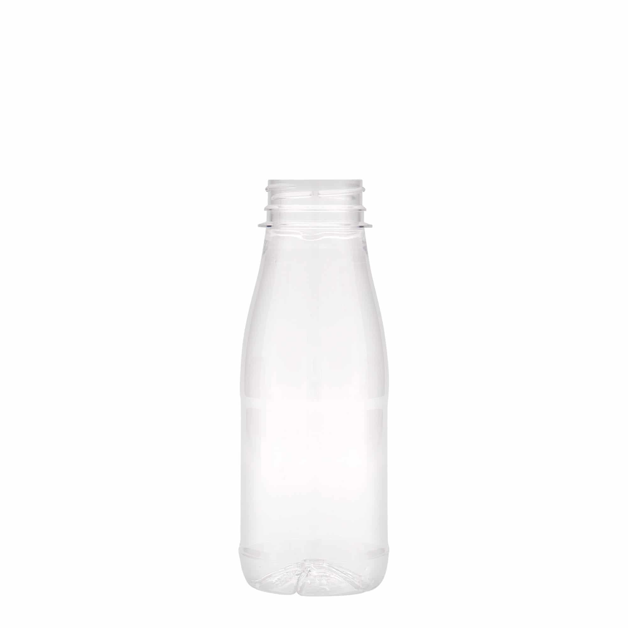 250 ml-es PET-palack 'Milk and Juice', műanyag, szájnyílás: 38 mm