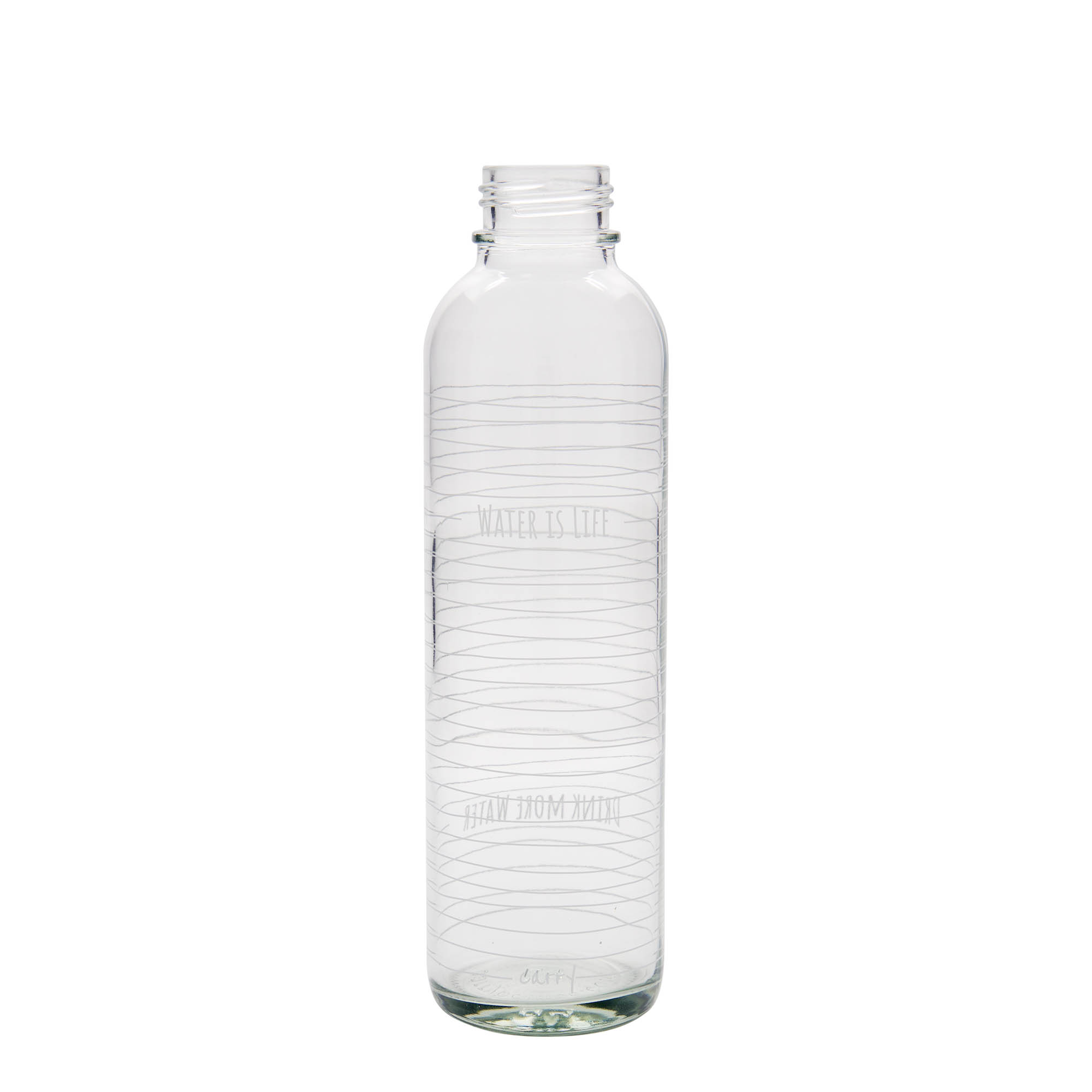 700 ml-es ivópalack CARRY Bottle, motívum: Water is Life, szájnyílás: csavaros kupak