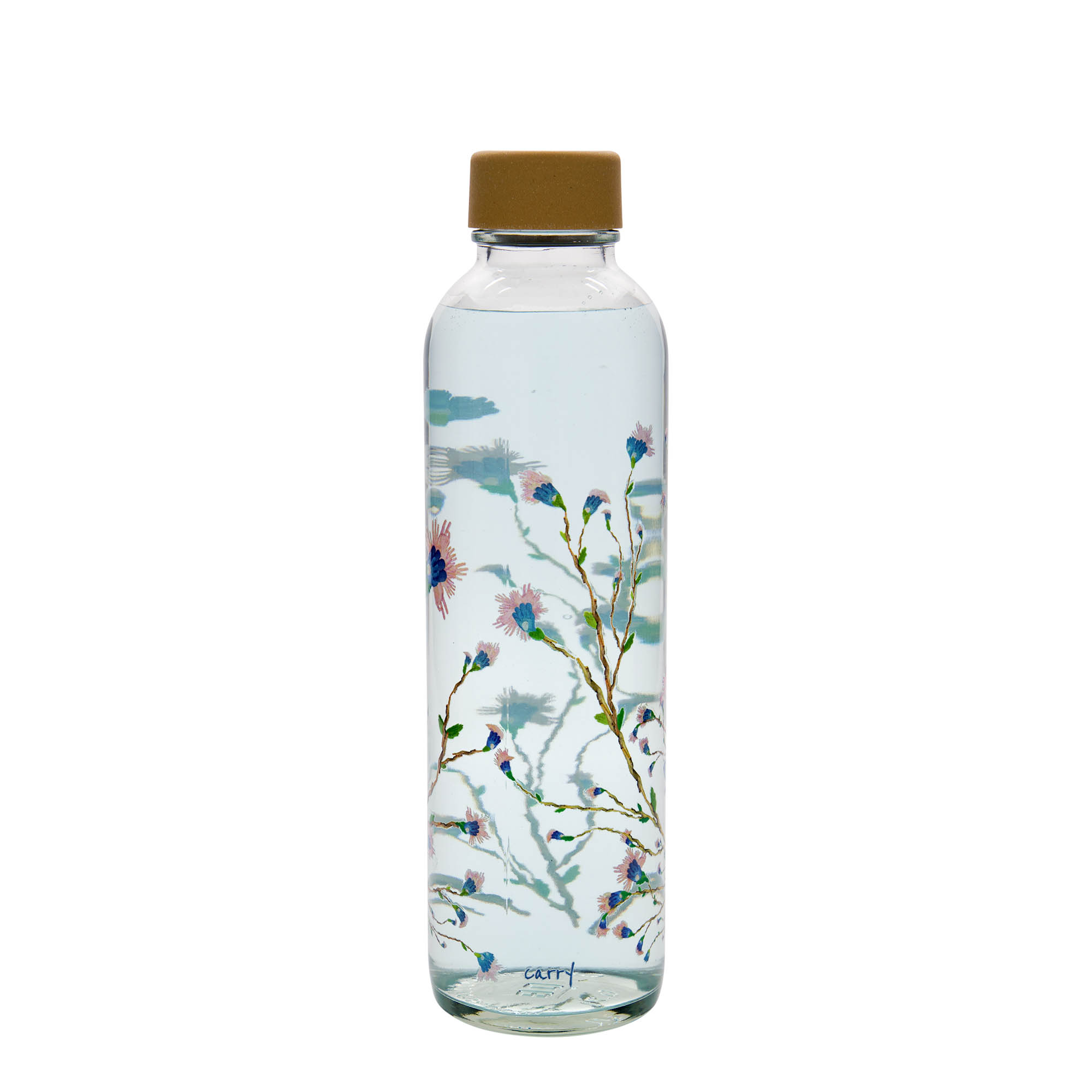 700 ml-es ivópalack CARRY Bottle, motívum: Hanami, szájnyílás: csavaros kupak