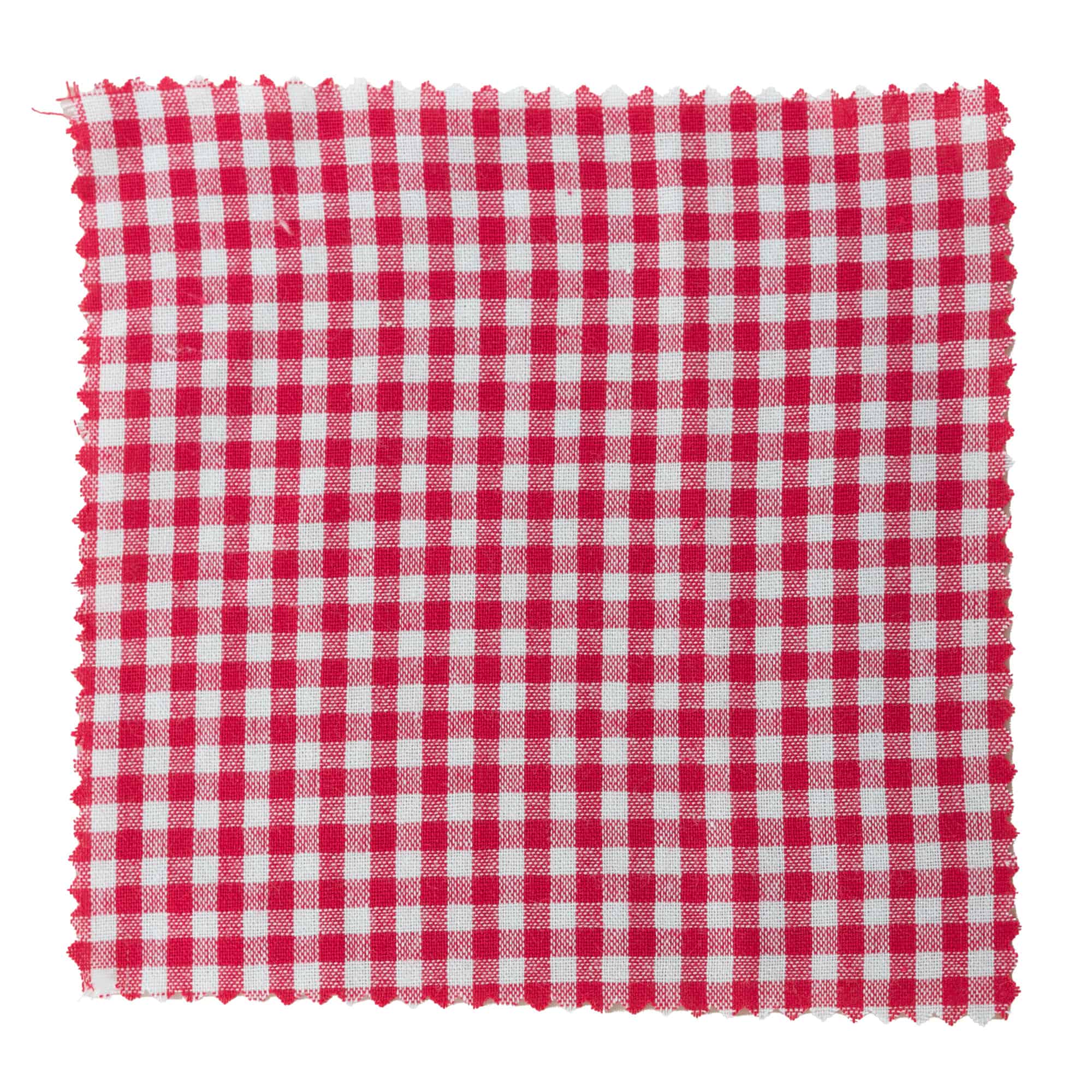 Befőttesüveg-takaró kockás 15x15, négyzet alakú, textil, piros, szájnyílás: TO58-TO82