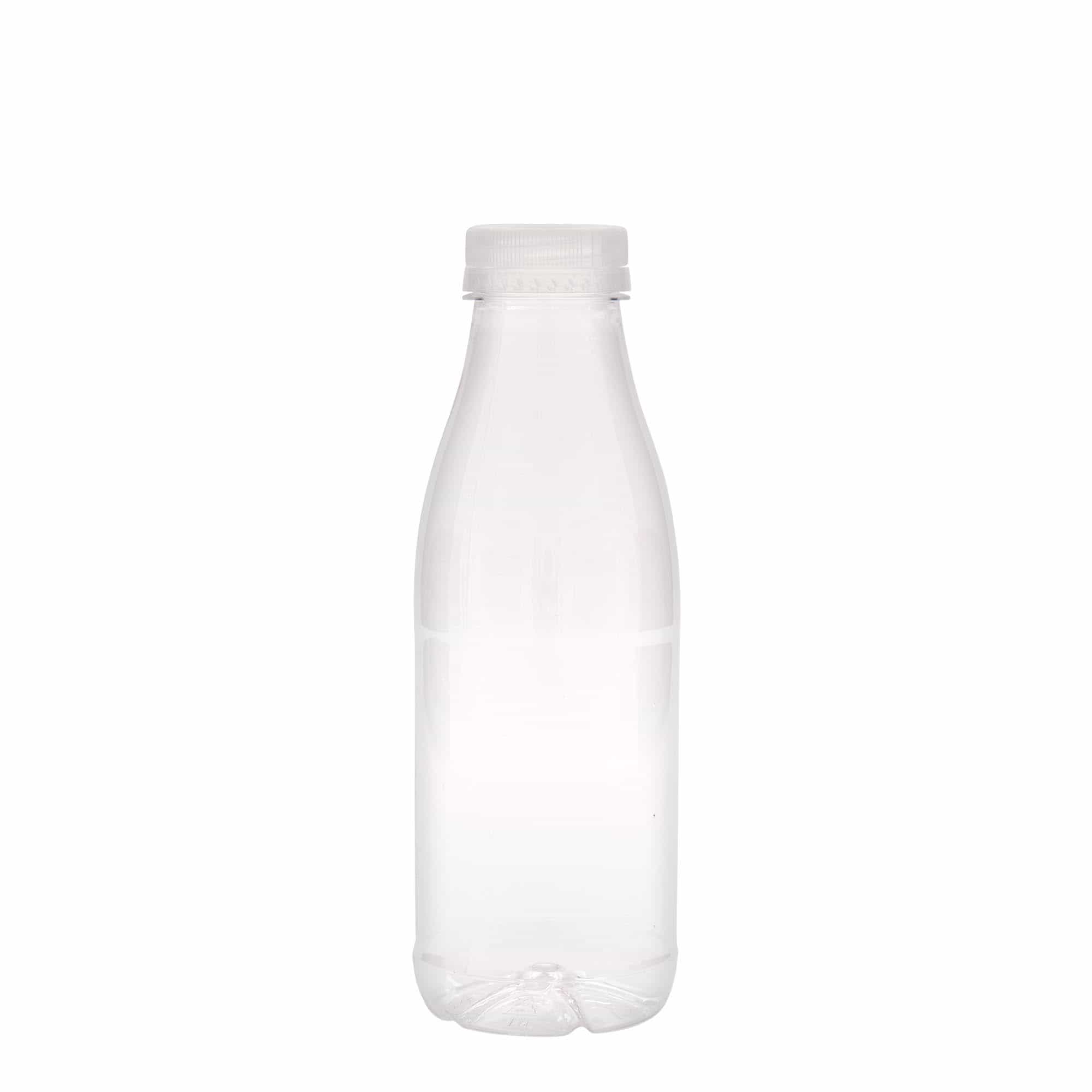 500 ml-es PET-palack 'Milk and Juice', műanyag, szájnyílás: 38 mm